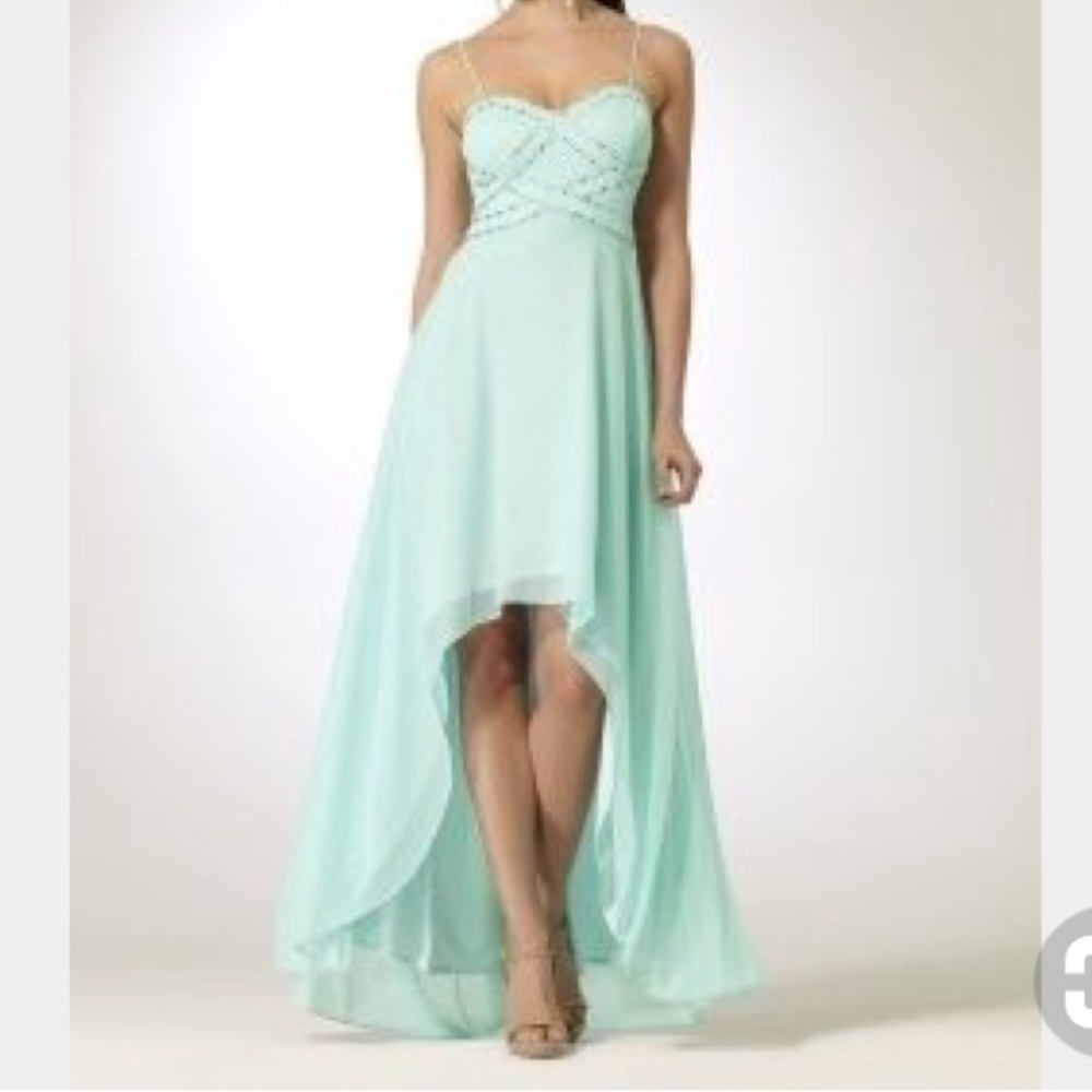 High-low dress!